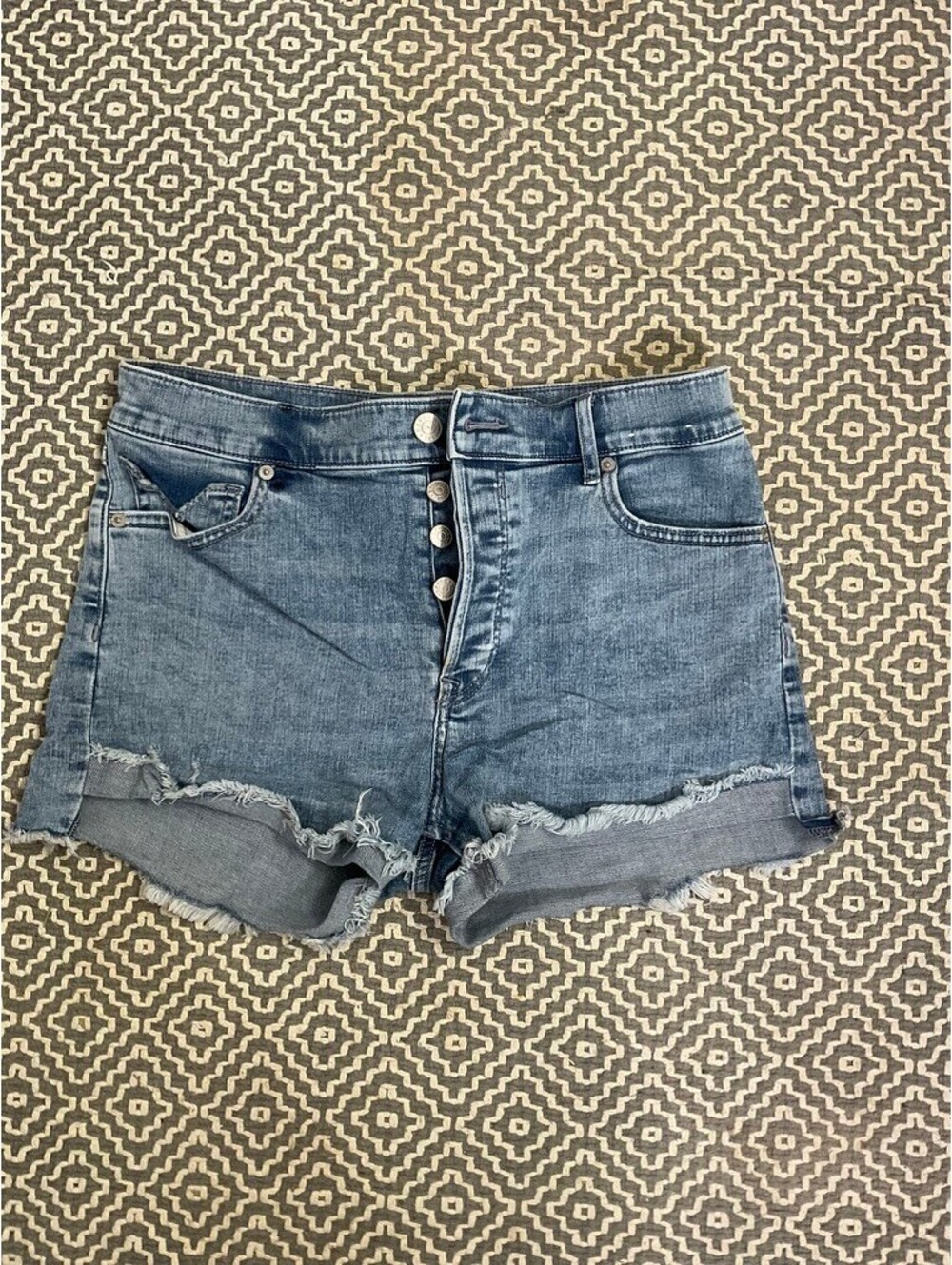 Express denim shorts